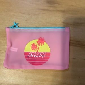 Escape cosmetic bag